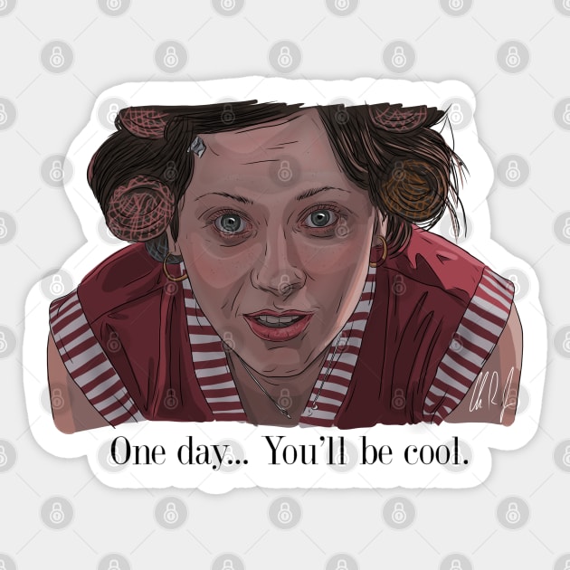 Almost Famous: You'll Be Cool Sticker by 51Deesigns
